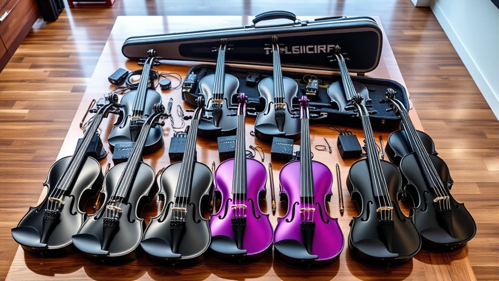 top electric violin starter kits