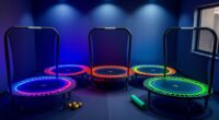 top high end trampoline sets
