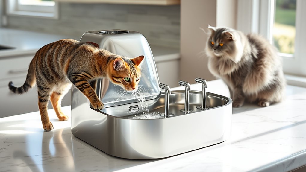 top premium fountains for cats