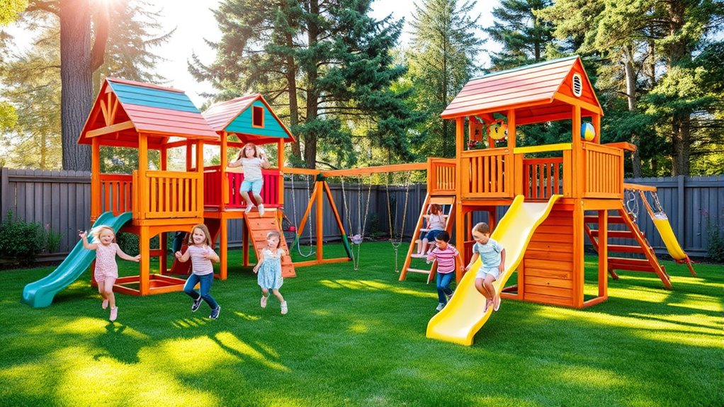 top premium outdoor play sets