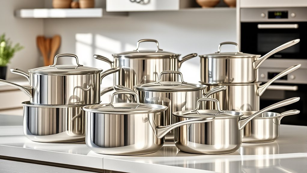 top stainless steel cookware sets