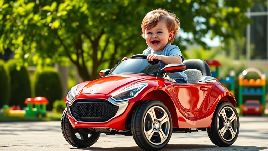 top toddler electric ride on cars