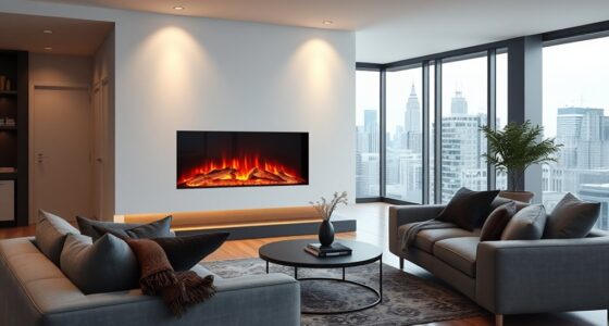 top ventless electric fireplaces