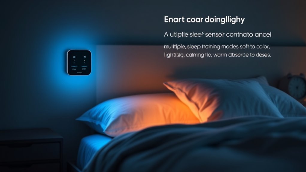 adjustable safe sleep lighting