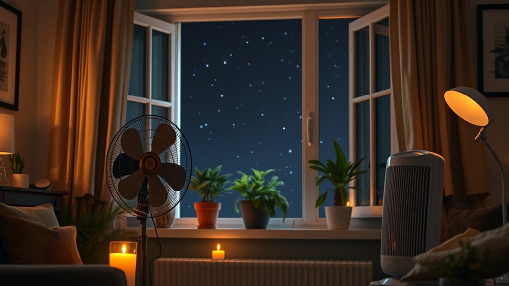 airflow tips during blackout