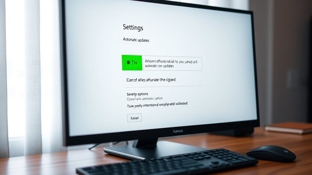 automate updates for security