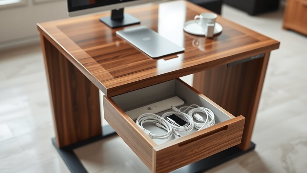 cable management and storage