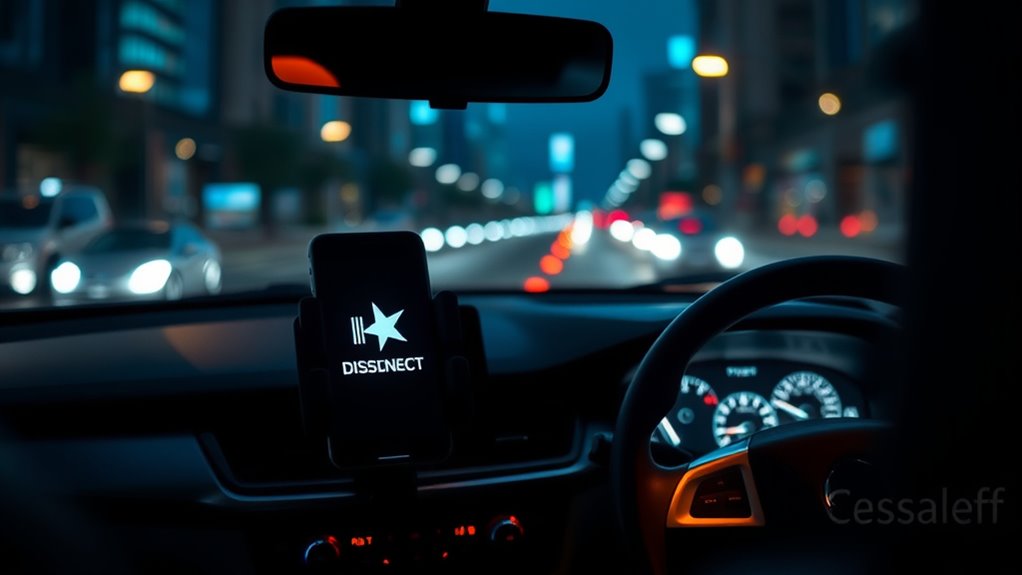 carplay android auto disconnects