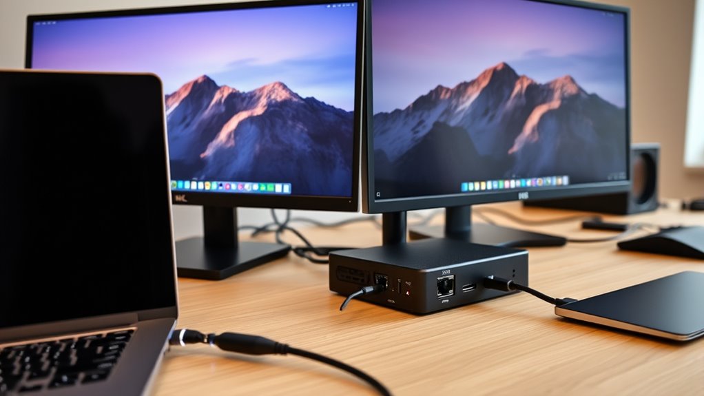 choosing dual 4k dock