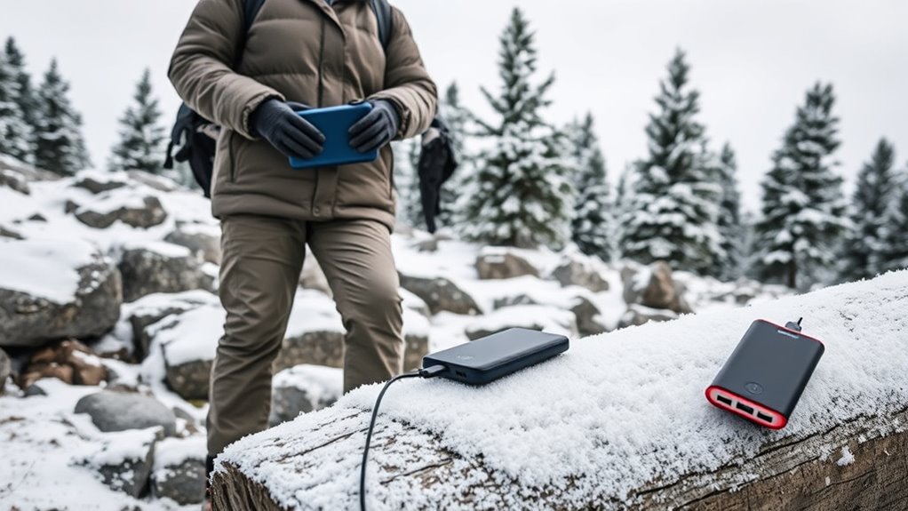 cold weather rechargeable battery options