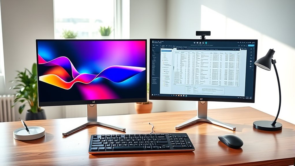 configure dual monitor setup