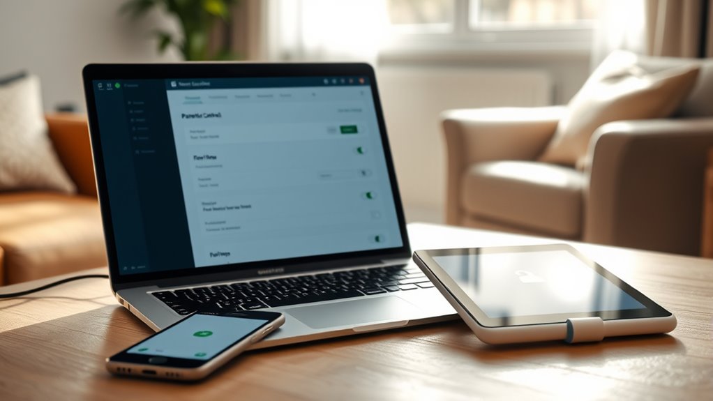 configure family internet restrictions