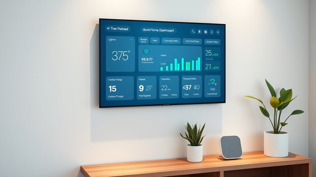 create basic home interface