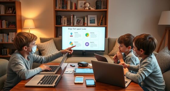 create family tech support plan