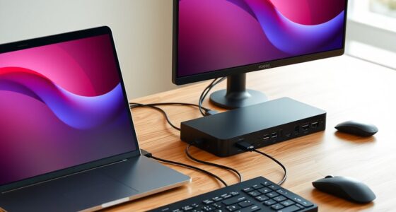 dual 4k usb c docks