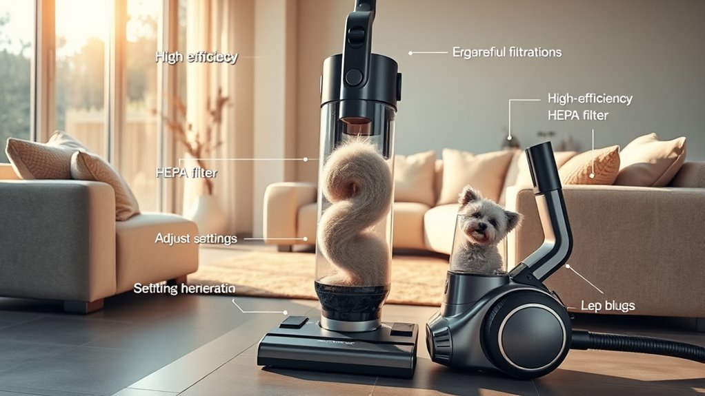 effective pet hair cleaning