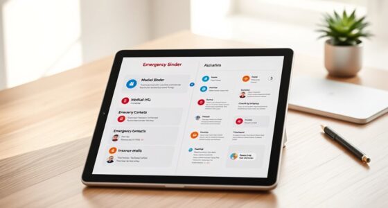 emergency contact and info