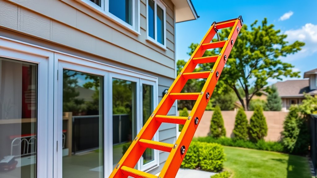 emergency ladder safety criteria