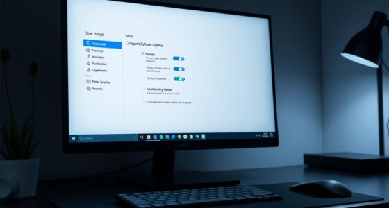 enable automatic software updates