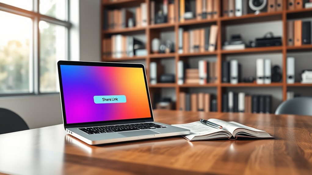 encrypted link based sharing