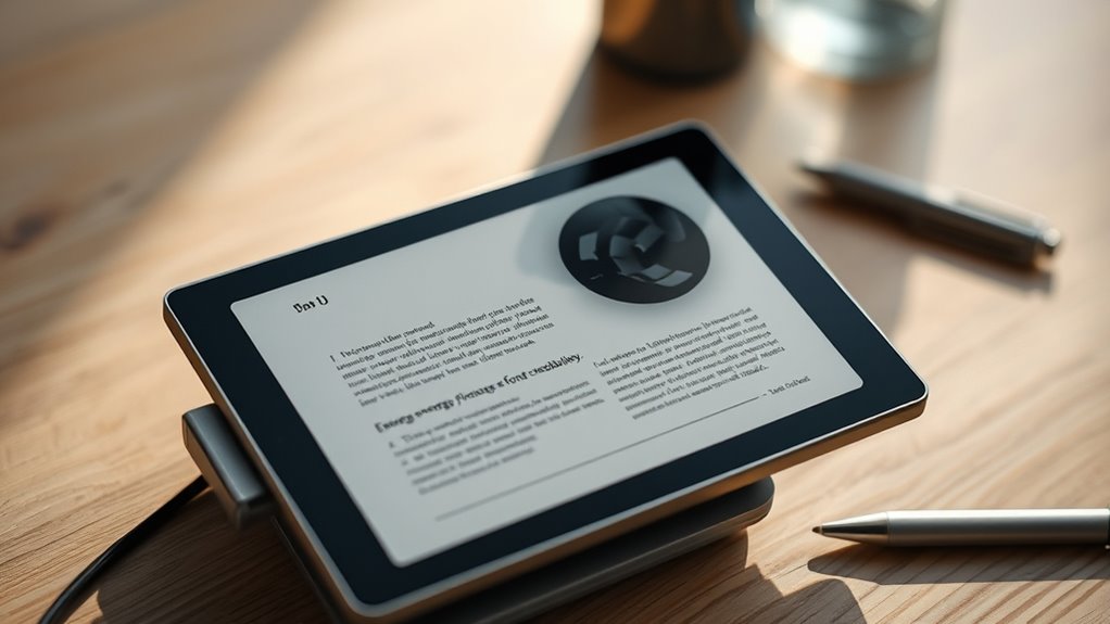 energy efficient sunlight readability