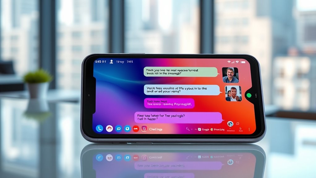 enhanced messaging with limits