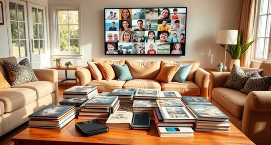 family photo organization system