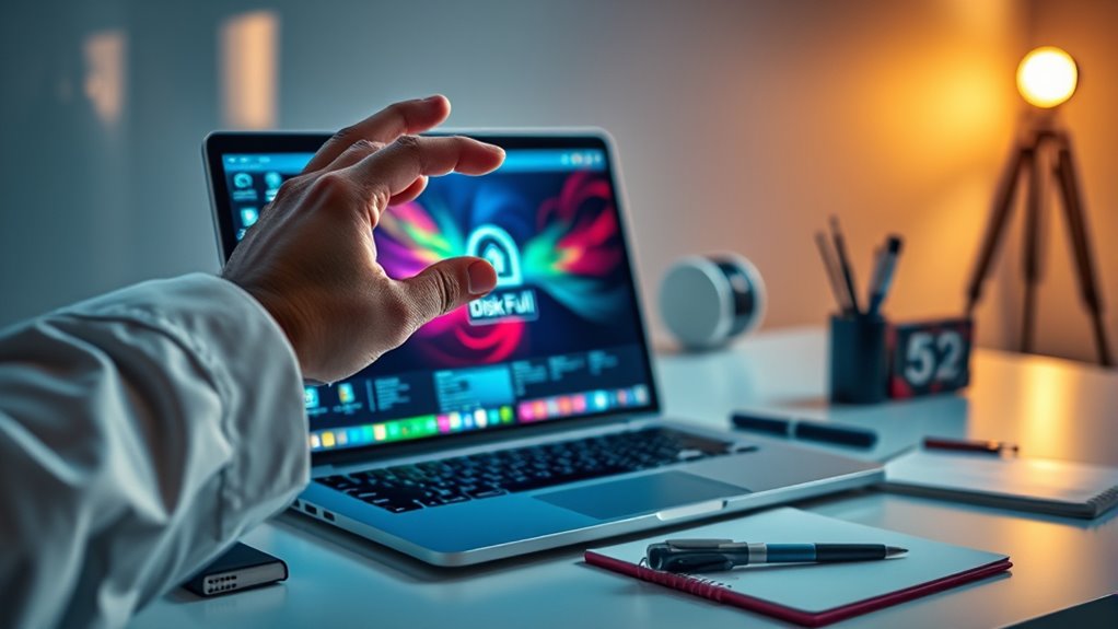 free up disk space regularly