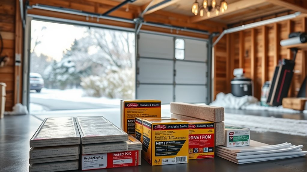 garage door insulation options