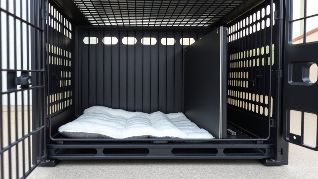 heavy duty divider durable crate