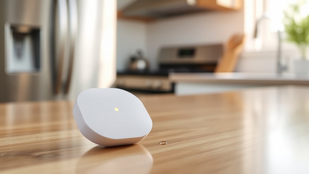 install a leak detection sensor