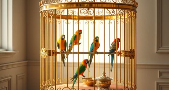 luxury bird cages selection