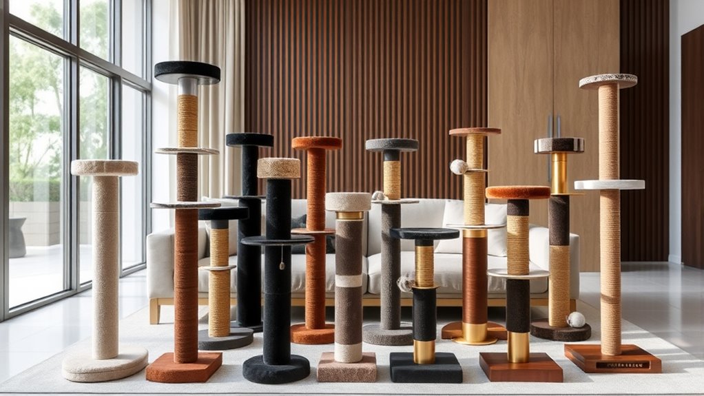 luxury cat scratching posts