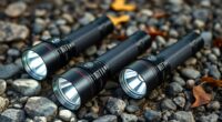magnetic usb rechargeable flashlights