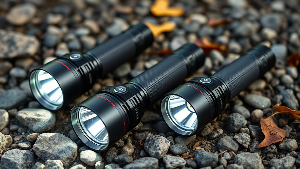 magnetic usb rechargeable flashlights