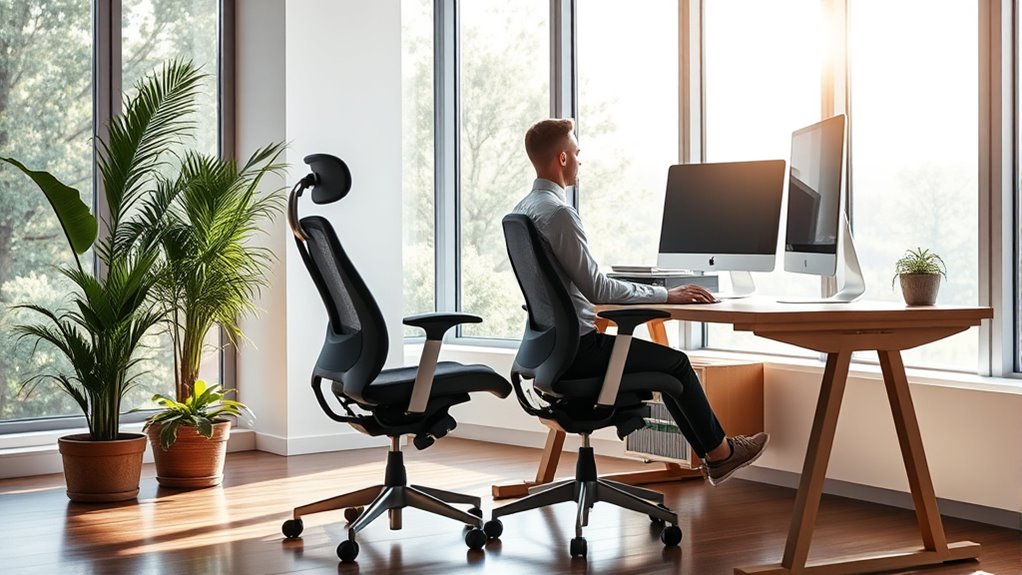 maintain ergonomic workspace habits