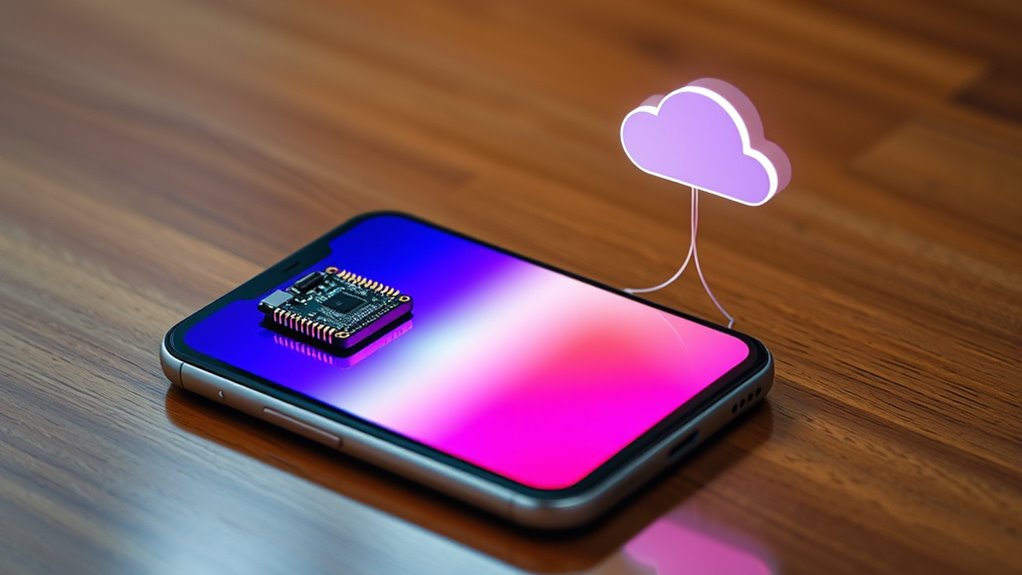 on device enhances privacy speed