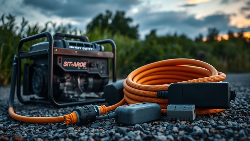 outdoor generator extension cord considerations