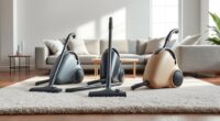 quiet apartment vacuum options