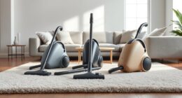 quiet apartment vacuum options