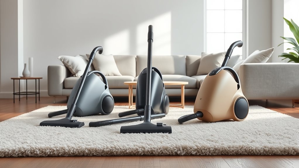quiet apartment vacuum options