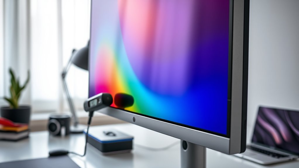 regular monitor calibration ensures color accuracy