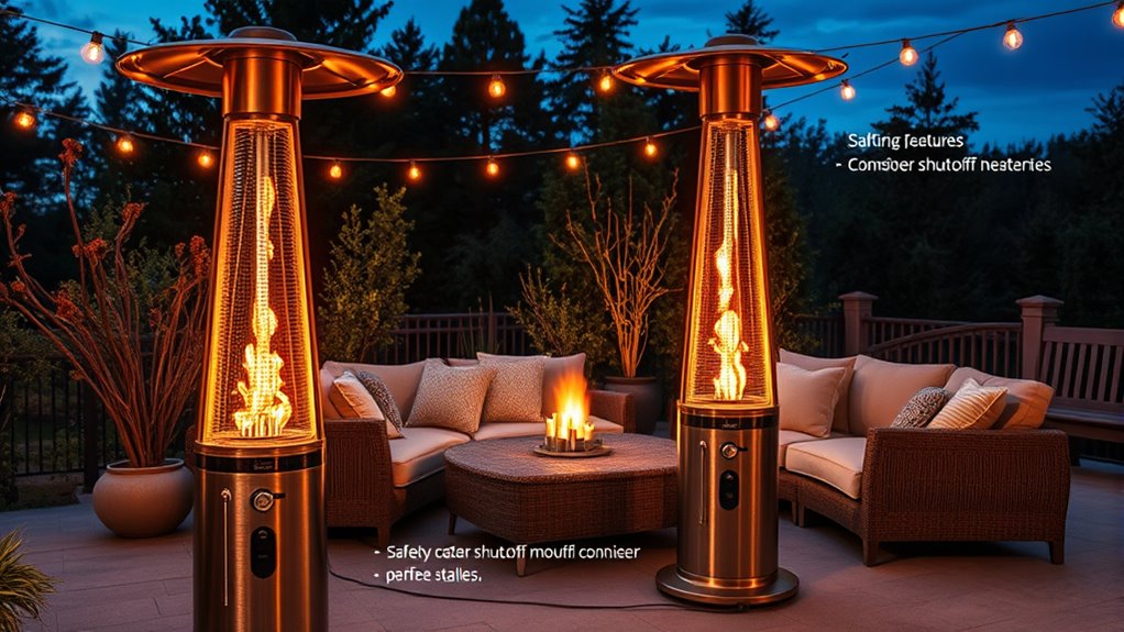 safety capacity portability aesthetics