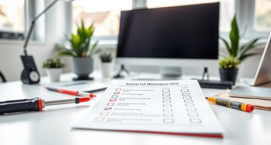 seasonal equipment service schedule