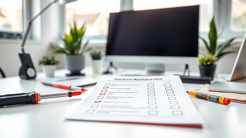 seasonal equipment service schedule