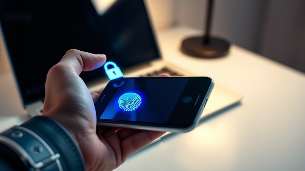 secure biometric passwordless login