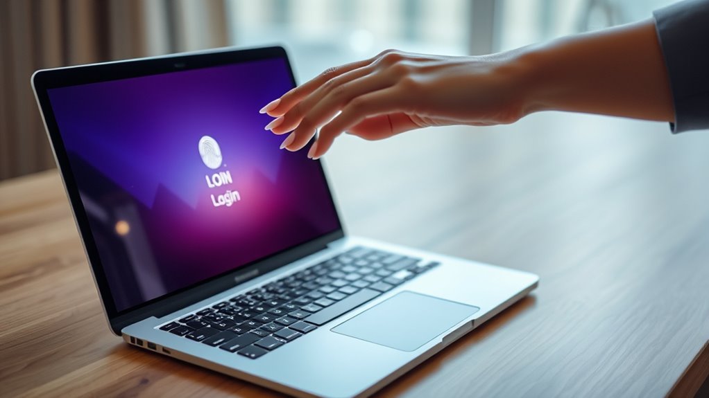 secure biometric passwordless login