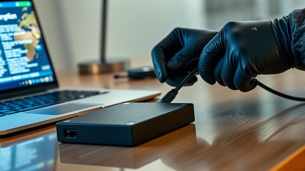 secure external drive encryption