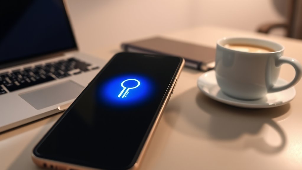 secure login with passkeys