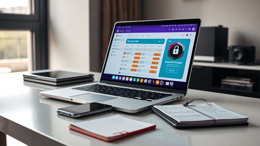secure organized password storage